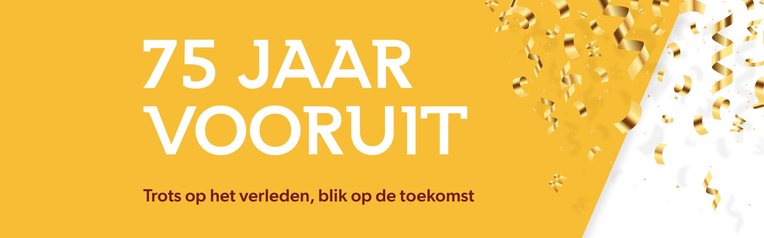 75 jaar vooruit header webpagina canon Van Hulzen